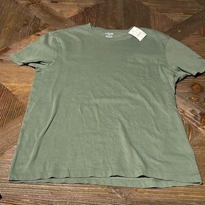 J. Crew Olive Short Sleeve Tee